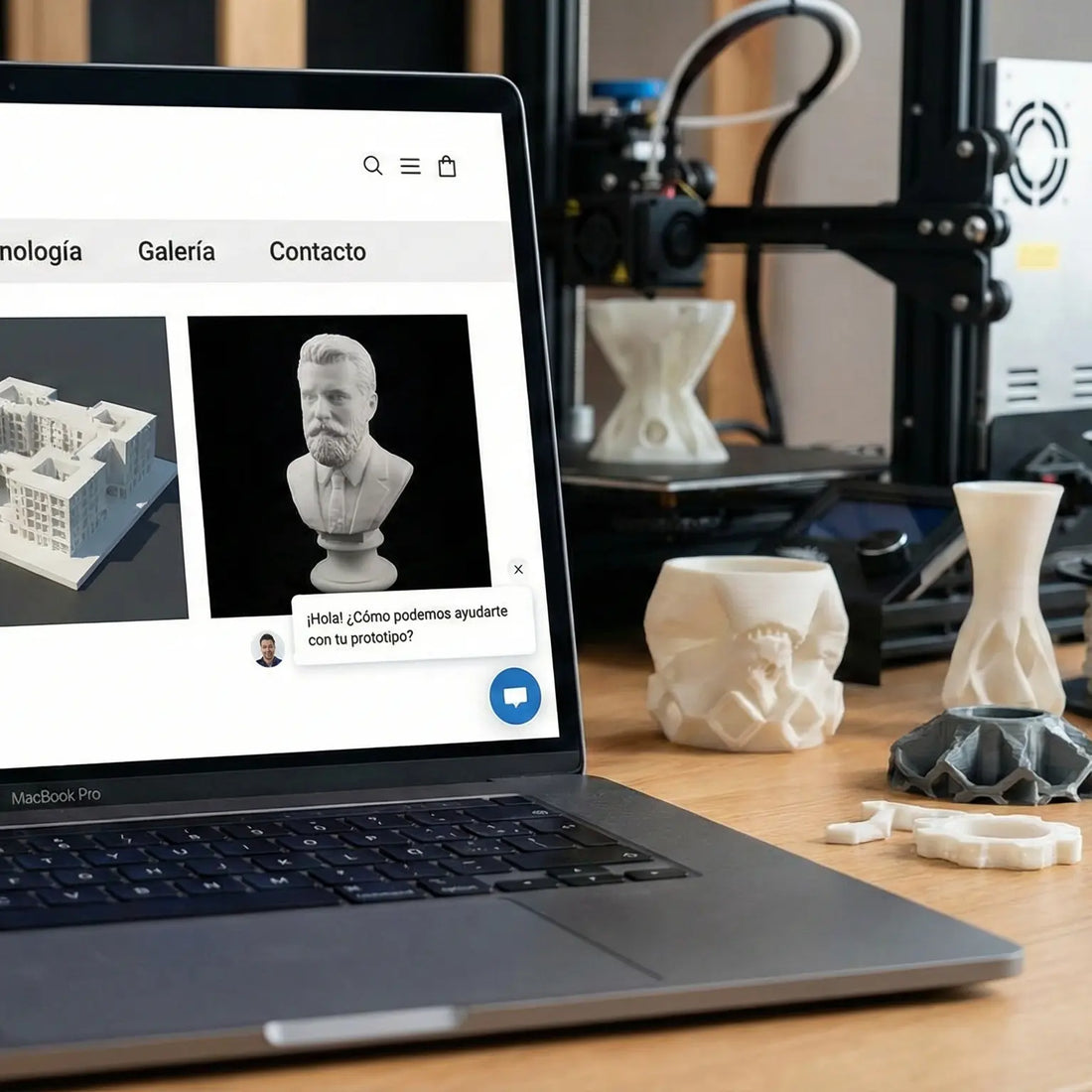 Servicio de Prototipado Rápido 3D