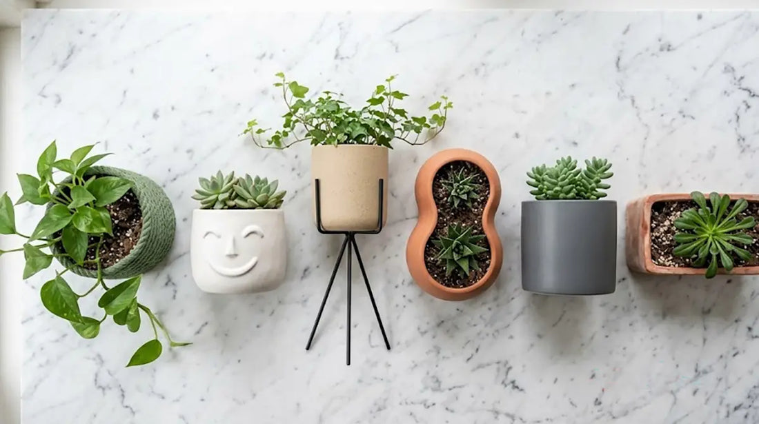 Maceteros decorativos, hechos bajo demanda