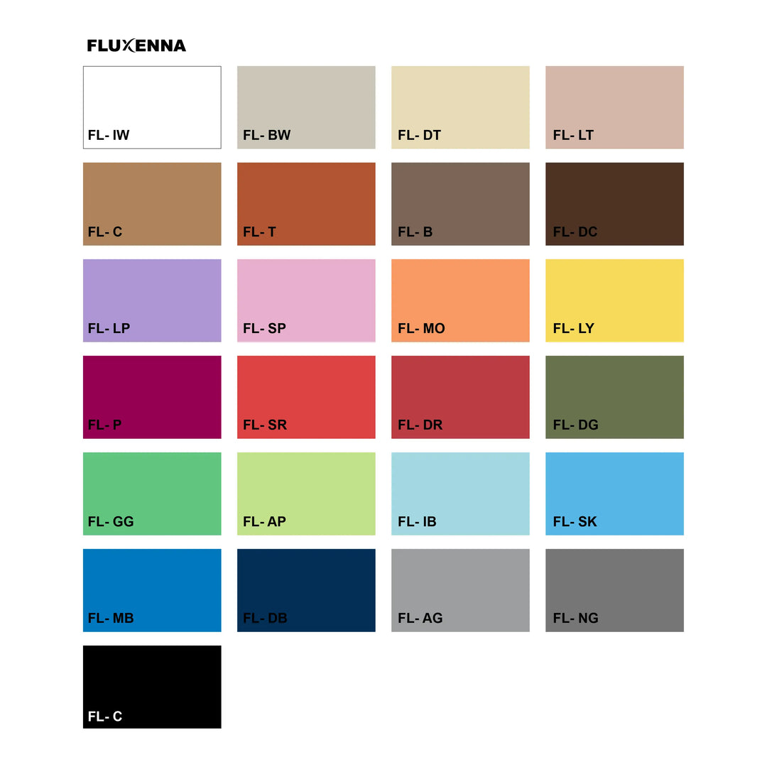 Seleccion de colores disponibles
