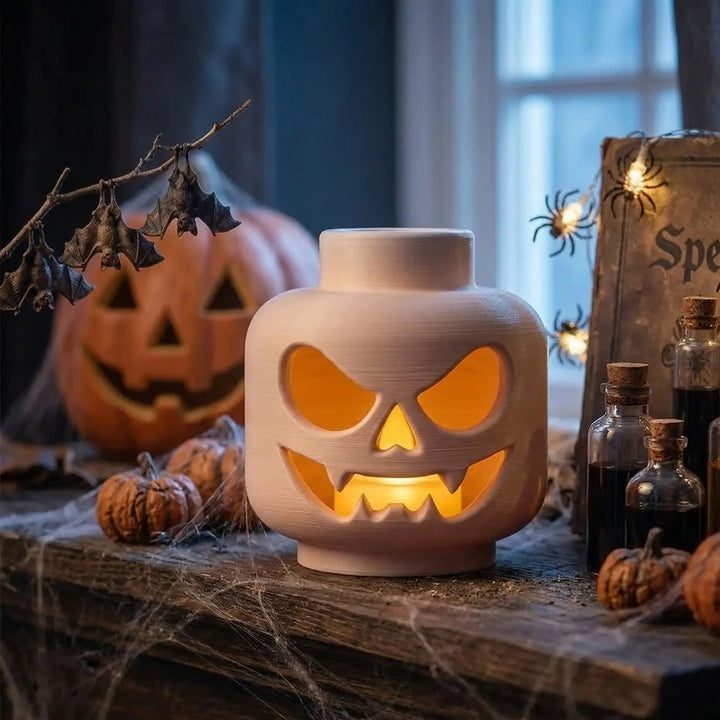 Lámpara Calabaza Brick Halloween