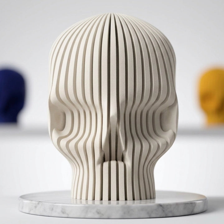 Calavera Laminada Decorativa