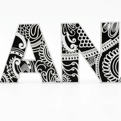 Letras Estilo Maorí