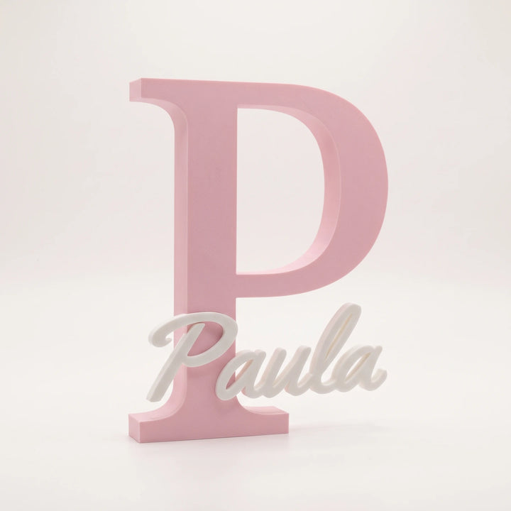 Letra infantil personalizada con nombre