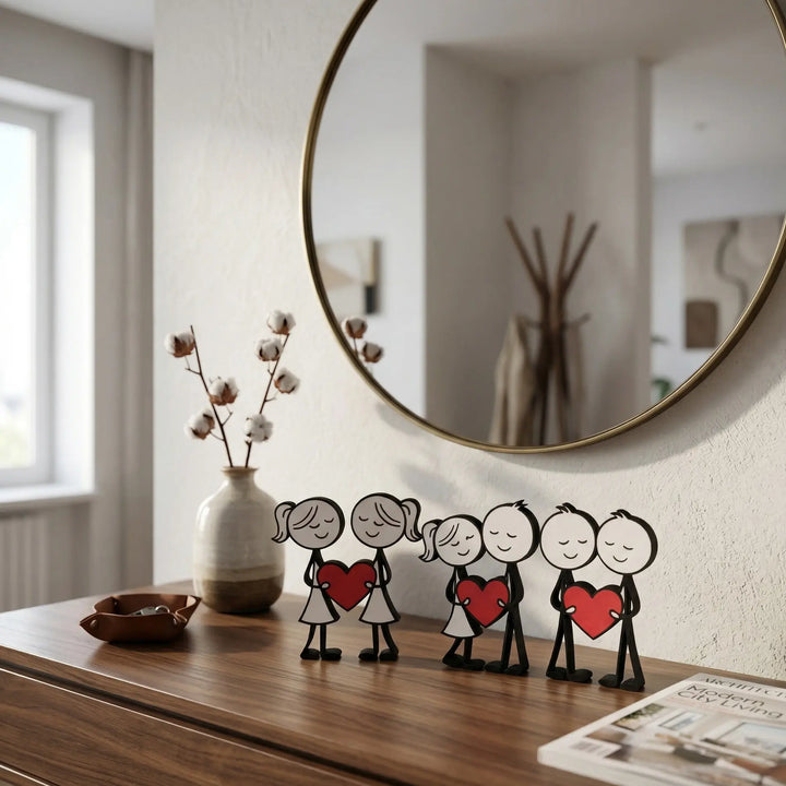 Figura de Pareja con Corazón