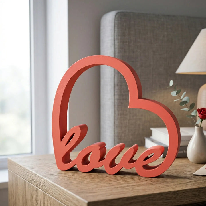 Lettering Love Corazón