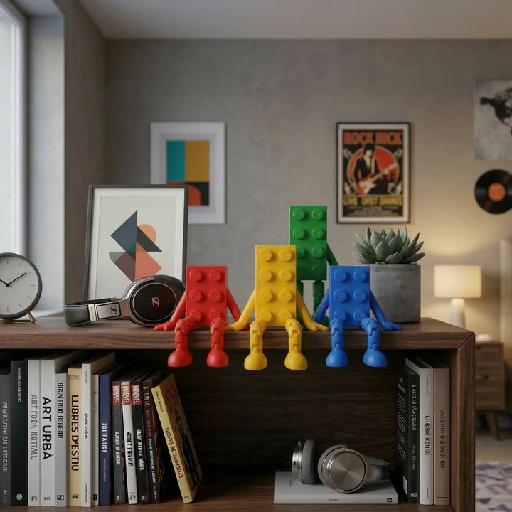 Escultura Articulada "Brick Character" 4x2