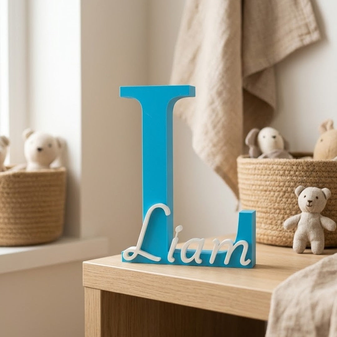 Letra infantil personalizada con nombre