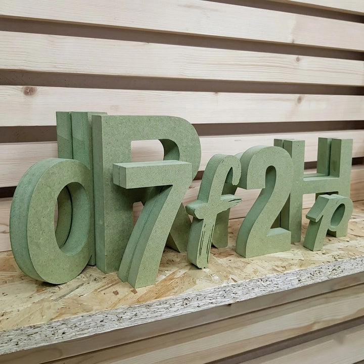 Letras corpóreas 3D personalizadas