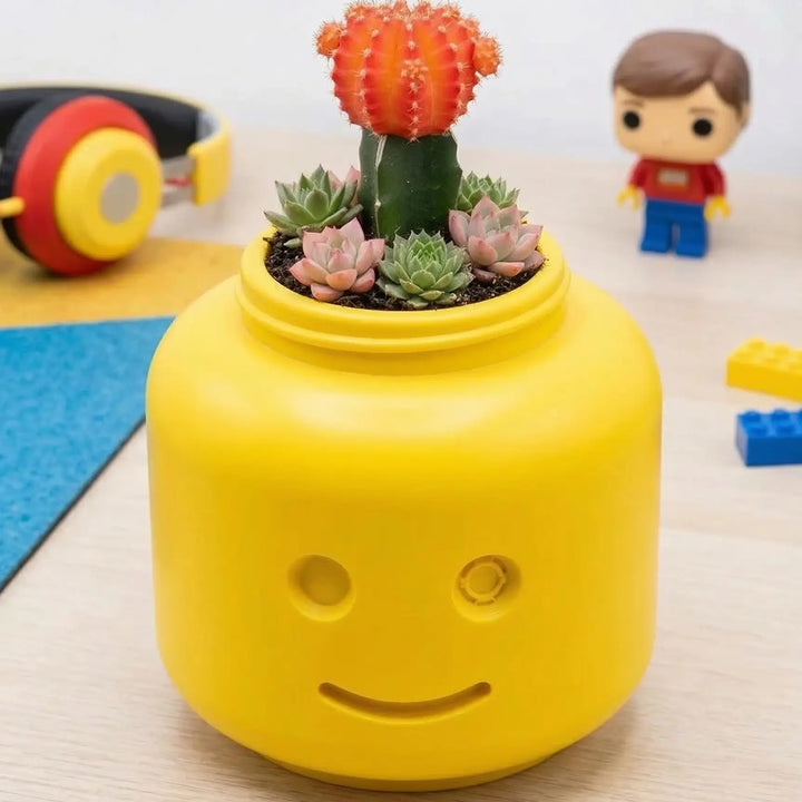 Maceta Iconográfica Brick para Botánica de Interior