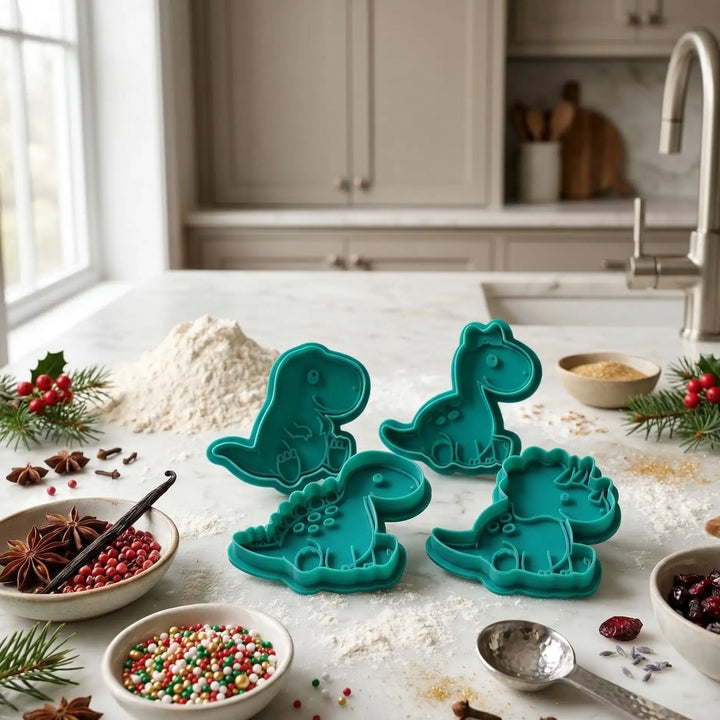 Set Cortadores de Galletas Dinosaurios "Paleo-Heritage"