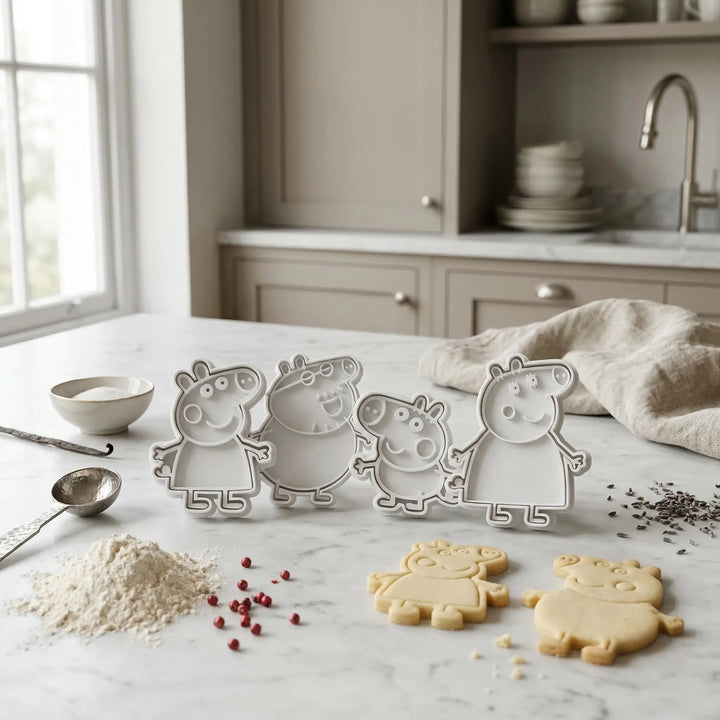 Set de Cortadores de Galleras Peppa Pig