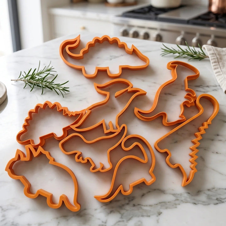 Cortadores de galletas de dinosaurios infantiles